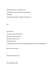 Über 80% neue produkte zum festpreis; Kuis Tema Kelas 3