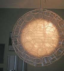20 Inch Diameter Sustainable Chandelier Clear Cups By Sunfish820 200 00 Diy Decor Lamp Design Diy Lighting