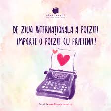 Uvertura mall botoşani, ora 16.00 ▪ muzică şi poezie. De Ziua InternaÈionalÄ A Poeziei Imparte O Poezie Cu Prietenii Blog Carturesti