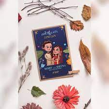 The Celebrity Wedding Illustrated Wedding Card Ameer Ali Ameerzahirali Instagram Photos And Videos Wedding Cards Invitation Cards Instagram Photo