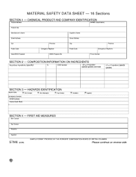 Hmis labels were created in 1981 to help employers meet the hcs labeling requirements. Material Safety Data Sheet Pdf No Download Needed Fill Out And Sign Printable Pdf Template Signnow Data Sheets Label Templates Sheet
