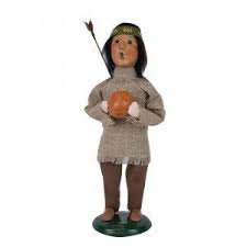 Byers Choice Native American Boy Wooden Duck Shoppe Byers Carole Native American