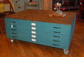 570 x 513 jpeg 57 кб. Flat File Coffee Table Yellow Chair Market Black Painted Furniture Flat Files Workshop Cabinets