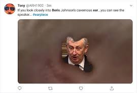 Declan donnelly has been praised for an outstanding impression of boris johnson on i'm a celebrity, get me out of here! Downing Street Is Forced To Deny Bizarre Claim Boris Johnson Was Wearing An Earpiece At Pmqs Daily Mail Online