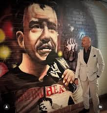 Chavo Guerrero recently visited a mural of his late uncle Eddie Guerrero in  El Paso, Texas. ❤️