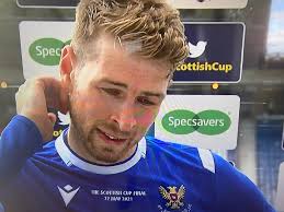 St Johnstone star David Wotherspoon breaks down and drops f-bomb in  emotional interview after Scottish Cup win