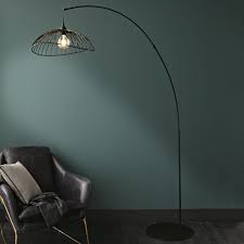 Butaca De Piel Negra Lampadaire Maison Du Monde Lampadaire Chambre Lampadaire