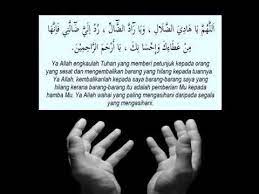 Dalam islam, terdapat doa yang dapat kamu baca ketika kamu kehilangan seseorang dan barang yang berharga dalam hidupmu. Doa Mencari Barang Yg Hilang Youtube