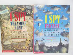 I Spy Book Lot De 2 I Spy Treasure Hunt Et I Spy Fantasy Etsy Jeumariage I Spy Books I Spy Treasure Hunt