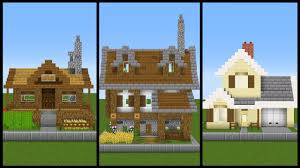 A list of minecraft house maps developed by the minecraft community. 5 Simple One Chunk Minecraft House Designs Youtube