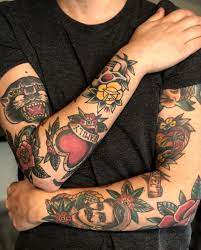 16 6 Mil Me Gusta 32 Comentarios Traditional Tattoo Traditionalartist En Instagram Rate This One F Traditional Tattoo Tattoos Traditional Tattoo Sleeve