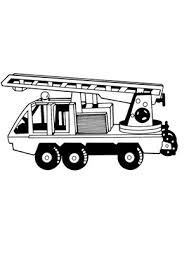 Ausmalbild Feuerwehrauto Kostenlos Ausdrucken