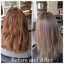 The Difference Of Warm And Brassy Brunette To A Cool And Neutral Brunette With Blonde Highlights Brunette With Blonde Highlights Blonde Highlights Hair Styles