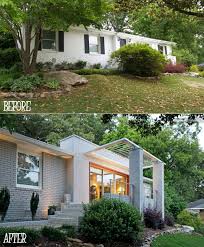 Houzz Tour From Anonymous To Outstanding In Georgia House Exterior House Makeovers Home Exterior Makeover