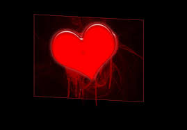 1600x1000 heart red drops hd wallpaper. 2826785 Red Heart On The Black Background Wallpaper Cool Wallpapers For Me