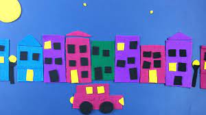 Collage With Felt Material Simple Arts And Crafts Idea For Kids Youtube Easy Arts And Crafts Simple Art Science Artwork