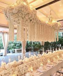 There Are No Words Leave It To Jeffleatham To Create A Floating Orchid Peony Cloud Wedding Flower Inspiration Wedding Venue Inspiration Floral Chandelier