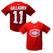 It features sequin graphics, raglan sleeves, a scoop neck, and a rounded hem. Montreal Canadiens Red Brendan Gallagher 11 T Shirt Teen Hockey T Shirts Youth 8 16