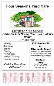 Of course searching yard sale near me is always a good start too! Lawn Mowing Schedule Template Inspirational Lawn Care Flyer Template On Behance Lawn Care Flyers Lawn Care Logo Lawn Care Business