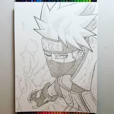 Naruto kakashi 1920×1080 download hd wallpaper wallpapertip. Another Drawing This Time I Decided To Do Kakashi Let Me Know What U Think Naruto