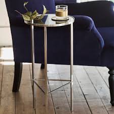 Phebe Side Table In 2020 Geometric Side Table Side Table Silver Side Table
