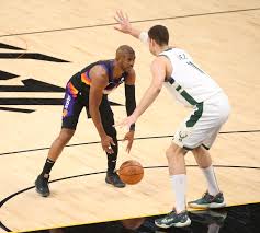 The suns and bucks are back in a championship round that will be without the lebron james or this article originally appeared on usa today: Nba Finals Game 1 Chris Paul Leads Phoenix Suns Past Milwaukee Bucks