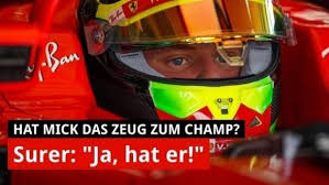 Der mick schumacher pin 2019 zeigt seinen helm aus der formel 2 saison 2019. Mick Schumacher Fahrt 2021 Formel 1 Jetzt Ist Es Offiziell