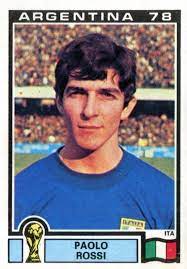 23 eylül 1956, santa lucia, toskana) forvet pozisyonunda görev yapan eski i̇talyan futbolcusu. Paolo Rossi Of Italy 1978 World Cup Finals Card Paolo Rossi Paolo World Cup
