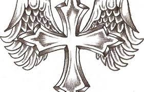 It's simple!simply subscribe us for more drawing tutorial. Easy Cross With Wings Drawing Novocom Top