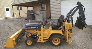 Www.towdig.com this two wheeled mini. Garden Tractor Backhoe Lawn Mower Front End Loader Kit