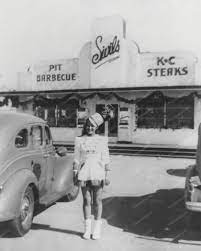 Majorette In Front Of Diner Vintage 8x10 Reprint Of Old Photo Photoseeum Vintage Diner Majorette Vintage Restaurant