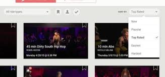 Peloton S On Demand Spin Bike Now Lets You Bookmark And Filter Search Results Class App Spin Class Let It Be