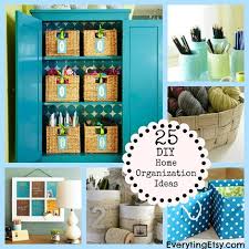 Try these top organizing tips to make your home tidier. 25 Diy Home Organization Ideas Everythingetsy Com