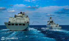 A chinese fishing vessel appears in a sensitive location—near the senkaku islands in the east china sea, a south china sea reef, or just offshore from a u.s. Y9d1vlhkh9mw9m
