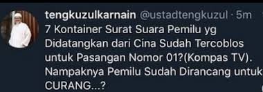 Saya yakin 99,9% dari kalian pasti pernah mengalami hal tersebut, ya kan. Sindiran Abah Ma Ruf Buat Ustaz Tengku Zulkarnain Soal Hoaks Jpnn Com