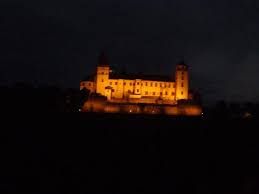 Tourist information & ticket service im falkenhaus am markt 97070 würzburg tel. Wurzburg Castle Seen At Night From The Hotel Picture Of Hotel Walfisch Wurzburg Tripadvisor