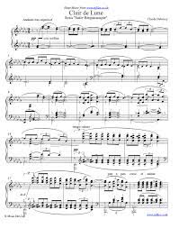 All the sheet music here were carefully created at galaxy music notes for the highest quality. Claude Debussy Clair De Lune Moonlight From Suite Bergamasque Classical Piano Sheet Music Mp3 And Midi Downloads
