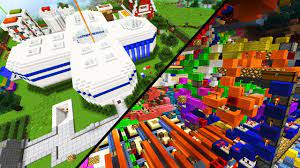 This map features an amazing mansion which is fully powered by redstone. Das Heftigste Redstone Haus 100 Redstone Schaltungen Minecraft Map Youtube