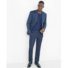 Royal blue slim fit suit. Express Slim Photographer Cotton Sateen Navy Unhemmed Suit Slim Fit Suit Men Mens Navy Suit Slim Fit Suits