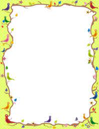 Free Spring Borders Clip Art Page Borders And Vector Graphics Borders And Frames Page Borders Borders For Paper