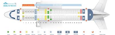 Here's the seatguru map, which shows great seats in green, bad ones in red, etc. Klm Fleet Boeing 737 700 Details And Pictures