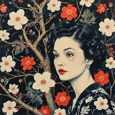 style of Florence Broadhurst flux 426