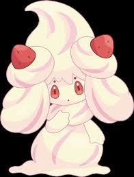 Serebii Picture Official Artwork Of Alcremie A Fairy Type