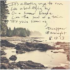 Disappear Lyrics Parachute Soundtrack To My Life Music Lyrics Parachute Lyrics