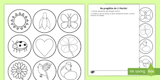 Desene de colorat cu martisoare, planse de colorat de 1 martie, foi de colorat cu martisor, fise de colorat cu martisoare pentru copii, imagini de colorat 1. Ne PregÄƒtim De 1 Martie Pagini De Colorat Teacher Made
