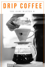 Drip Coffee How To Using The Gabi Master B Dripper Unique Coffee Gifts Coffee Gifts Coffee