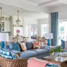 Blue And Brown Living Room Colors Design Ideas