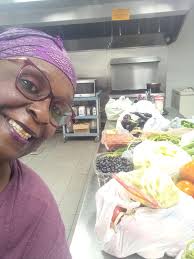 Donations delivered, 134 pounds of food received