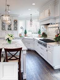 Antique White Cabinets With Bronze Hardware White Kitchen Design Kitchen Remodel Small Kitchen Design