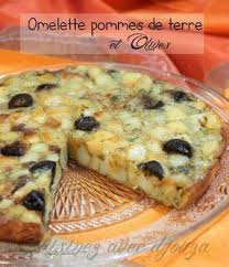 Tortilla De Pommes De Terre Et Olives Recette Tortilla Pomme De Terre Recettes De Cuisine Pomme De Terre